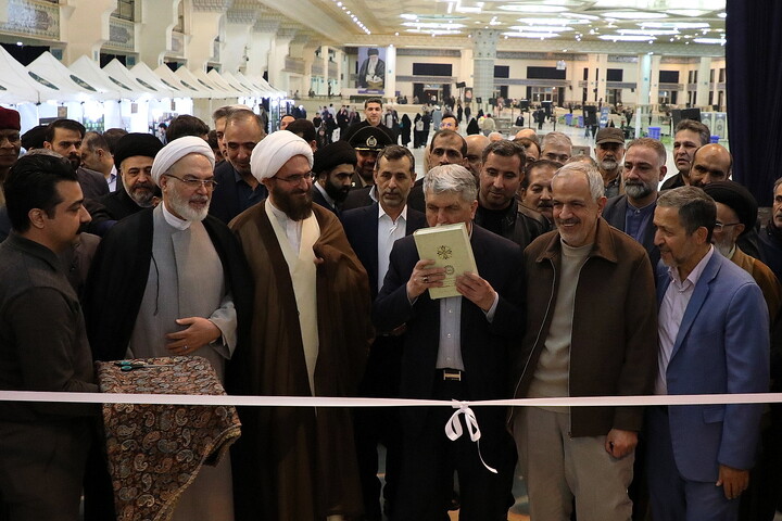تصاویر/ آیین افتتاحیه  سی و سومین نمایشگاه بین المللی قرآن کریم