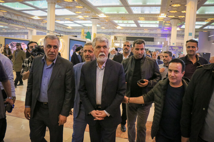 تصاویر/ افتتاحیه سی و سومین دوره نمایشگاه بین‌المللی قرآن کریم