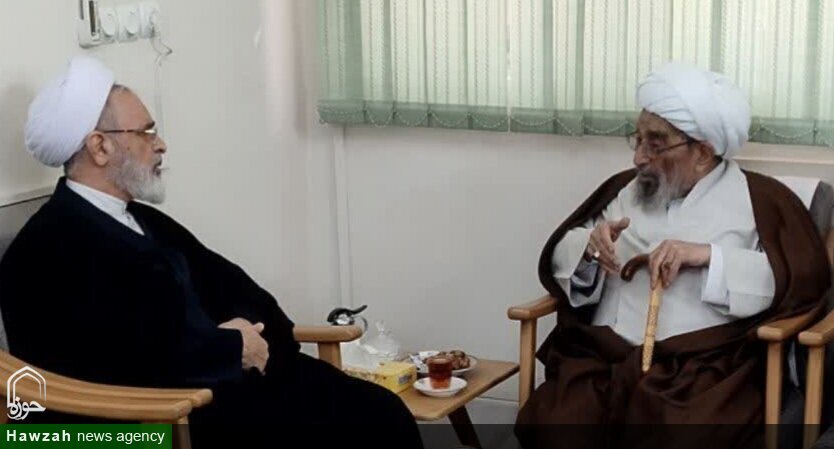 آية اللّه الأشرفيّ الشاهروديّ: وجود قائد الثورة الإسلاميّة سدٌّ في وجه تجزئة البلاد وصونٌ لكرامة التشيّع