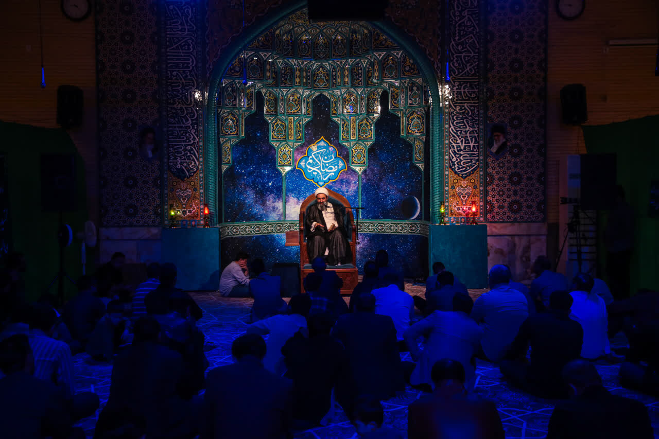 تصاویر/ مراسم ماه مبارک رمضان هیئت ضد صهیونیستی انصار ولایت دارالعباده یزد