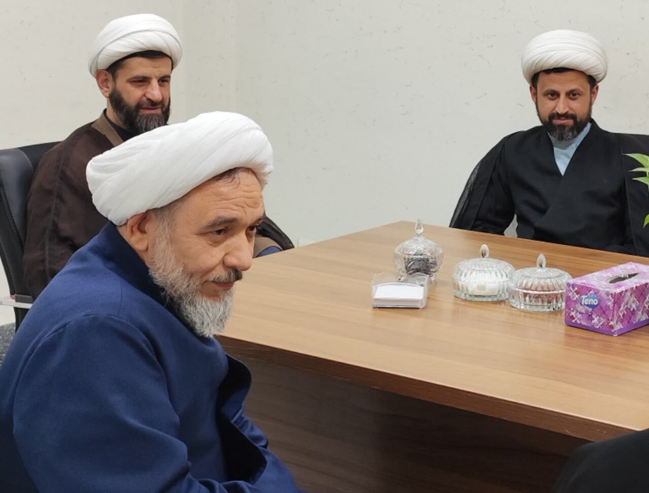 دیدار نائب رئیس مجمع عمومی جامعه مدرسین با مسئول سازمان بسیج طلاب و روحانیون کشور