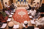 العتبة العباسية تنظّم ختمة قرآنية رمضانية لطلبة العلوم الدينية الأفارقة في النجف