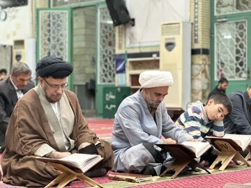 تصاویر/ محفل انس با قرآن در مسجد ولیعصر(عج)