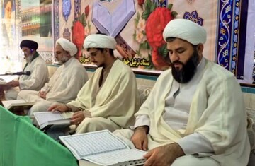 فیلم| ترتیل‌خوانی قرآن در شهر امام حسن