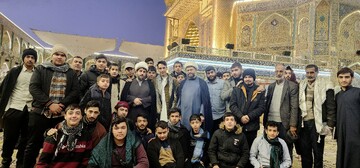 تشرف طلاب مدرسه علمیه رشید هجری به عتبات عالیات