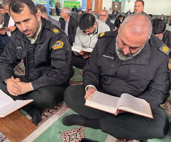 تصاویر/ جلسه تفسیر قرآن با حضور امام جمعه شهرستان تالش