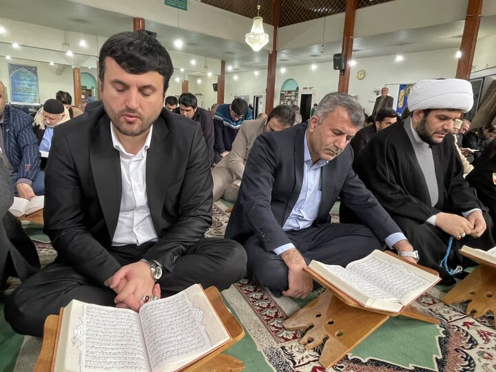 تصاویر/ جلسه تفسیر قرآن با حضور امام جمعه شهرستان تالش