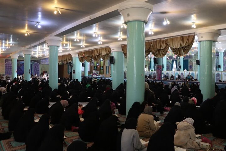 تصاویر/ آیین جمع خوانی قرآن کریم در تکاب