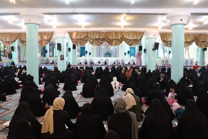 تصاویر/ آیین جمع خوانی قرآن کریم در تکاب