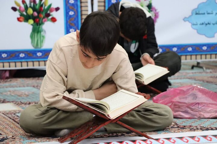 تصاویر/ آیین جمع خوانی قرآن کریم در تکاب