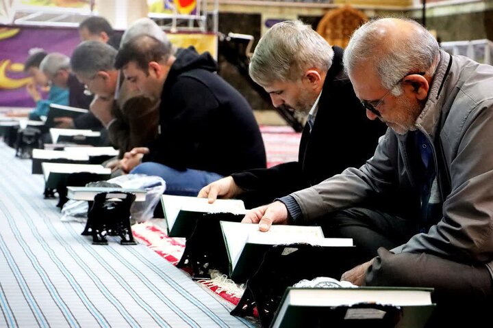 تصاویر/ مراسم جمع خوانی قرآن کریم در سلماس