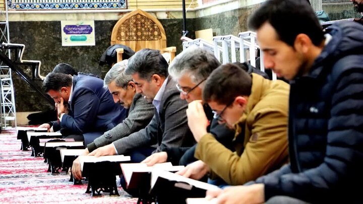 تصاویر/ مراسم جمع خوانی قرآن کریم در سلماس