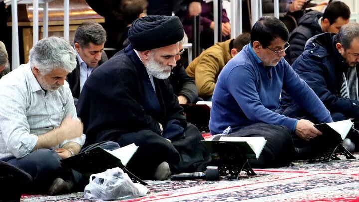 تصاویر/ مراسم جمع خوانی قرآن کریم در سلماس