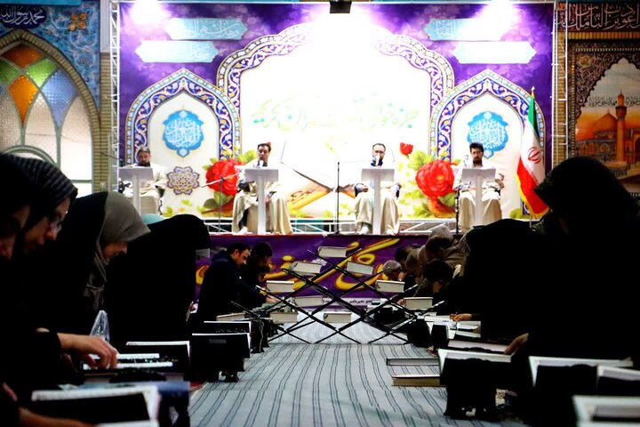 تصاویر/ مراسم جمع خوانی قرآن کریم در سلماس