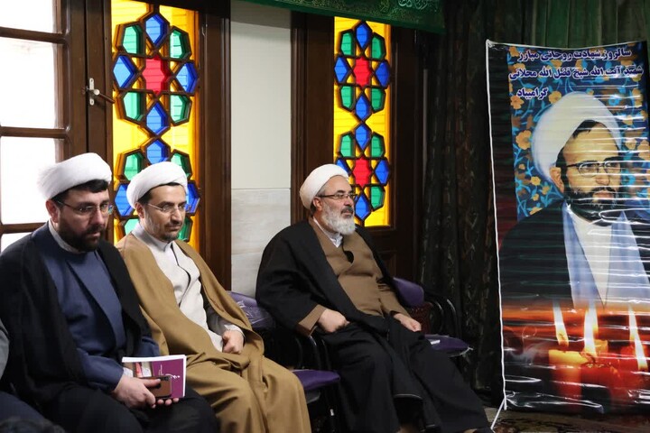 تصاویر/ مراسم گرامیداشت سالروز شهادت آیت‌الله شهید محلاتی (ره) در مدرسه علمیه سالار شهیدان تبریز