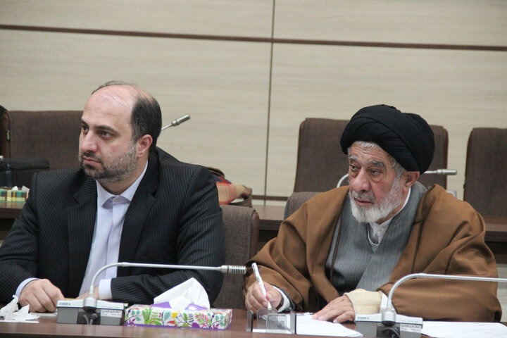 تصاویر  / جلسه شورای فرهنگ عمومی با حضور امام جمعه قزوین