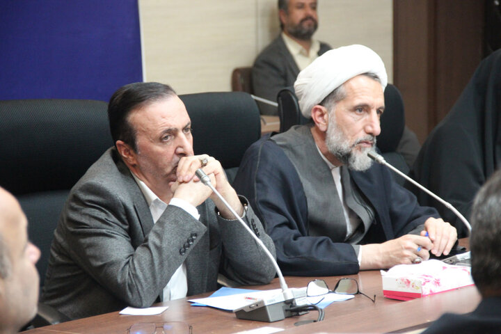 تصاویر  / جلسه شورای فرهنگ عمومی با حضور امام جمعه قزوین