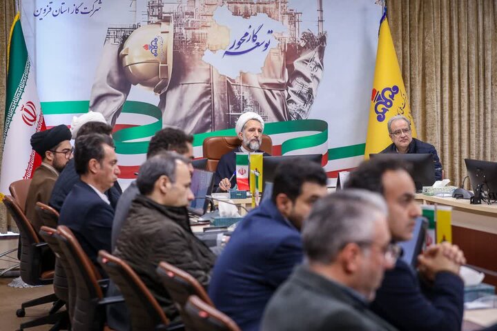 تصاویر / دیدار امام جمعه قزوین با مدیر وکارکنان شرکت گاز استان قزوین