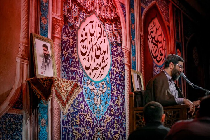 تصاویر| مناجات خوانی شب های رمضان فدائیان حسین (ع) اصفهان