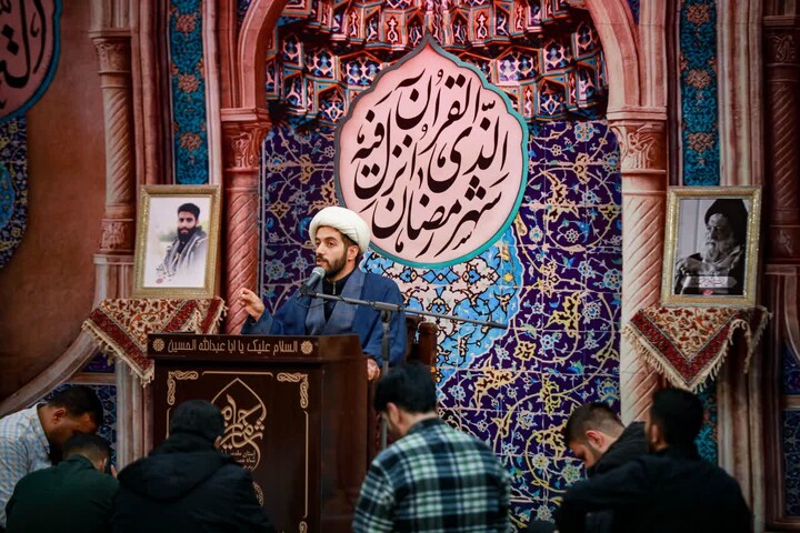 تصاویر| مناجات خوانی شب های رمضان فدائیان حسین (ع) اصفهان