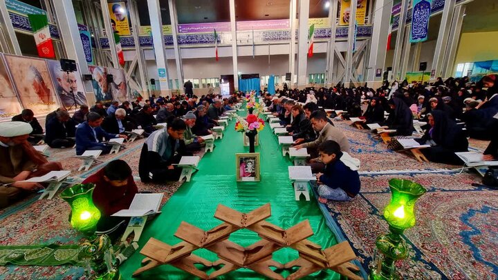 تصاویر/ محفل جزءخوانی قرآن کریم در شهر رابر