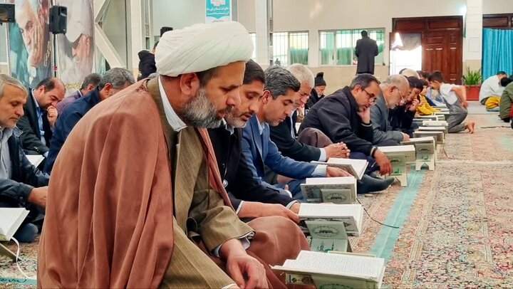 تصاویر/ محفل جزءخوانی قرآن کریم در شهر رابر