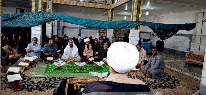 تصاویر/ محفل جزءخوانی قرآن کریم در روستای اسماعیل‌آباد فهرج