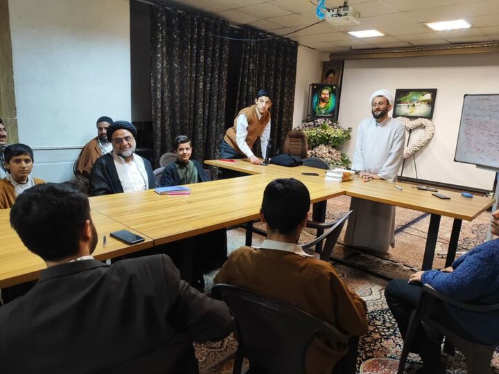 تصاویر/ کارگاه کلام مدرسه علمیه آیت‌‌الله مصطفوی(ره) کاشان