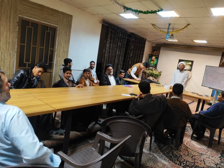 تصاویر/ کارگاه کلام مدرسه علمیه آیت‌‌الله مصطفوی(ره) کاشان