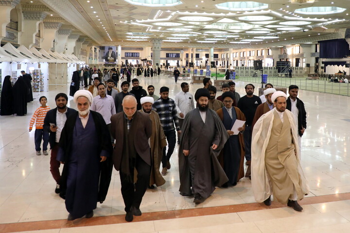 تصاویر/ حضور روحانیون در  سی و سومین نمایشگاه بین المللی قرآن کریم