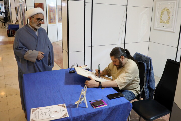 تصاویر/ حضور روحانیون در  سی و سومین نمایشگاه بین المللی قرآن کریم