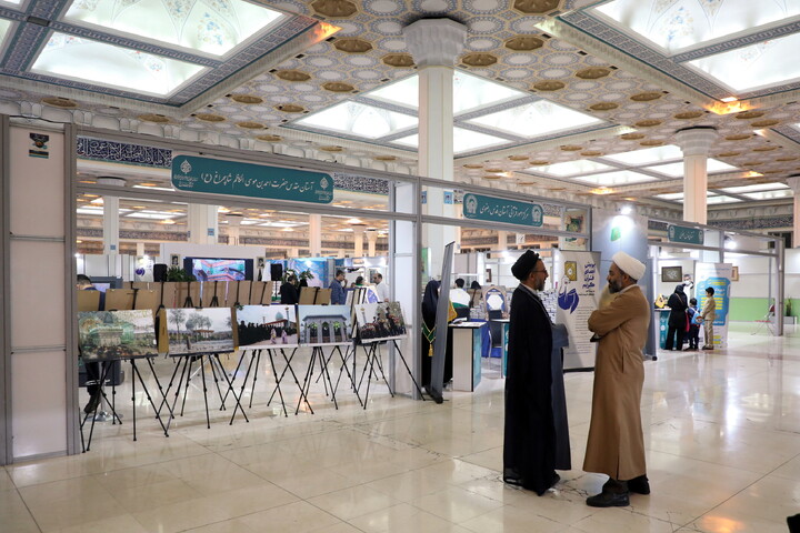 تصاویر/ حضور روحانیون در  سی و سومین نمایشگاه بین المللی قرآن کریم