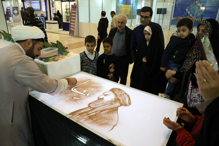 تصاویر/ حضور روحانیون در  سی و سومین نمایشگاه بین المللی قرآن کریم