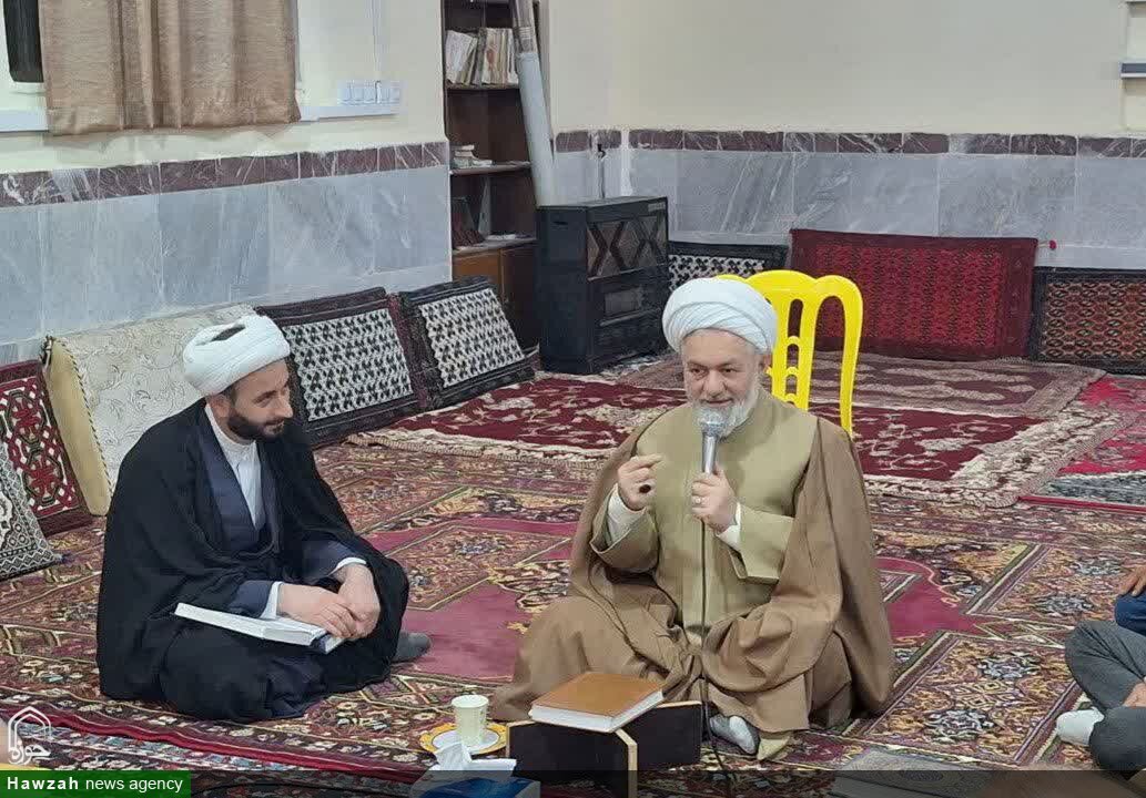 حضور امام جمعه اسدآباد در روستای گذرکجین