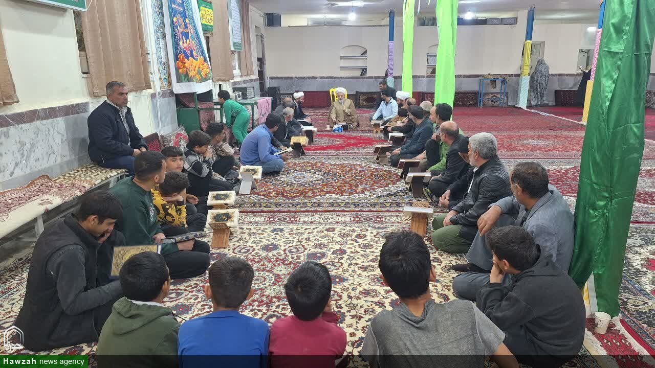 حضور امام جمعه اسدآباد در روستای گذرکجین+تصاویر