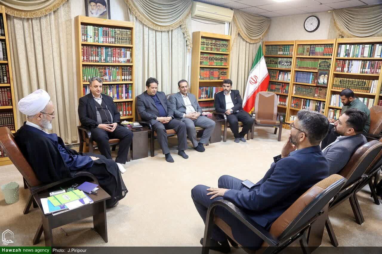 Ayatullah A‘rafi, Katika kikao na wafanya biashara wa Qum, Iran