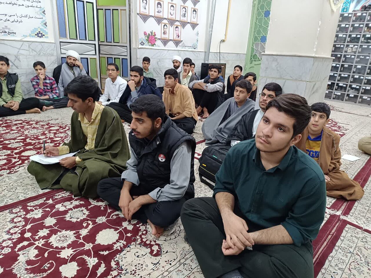 برگزاری کارگاه ساحت‌های تربیتی و ابعاد رشد طلبه در مدرسه علمیه قائمیه بم