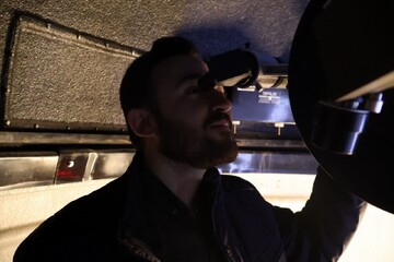 تصاویر/ کارگاه آموزشی رویت هلال ماه در مدرسه علمیه امام خمینی(ره) ارومیه