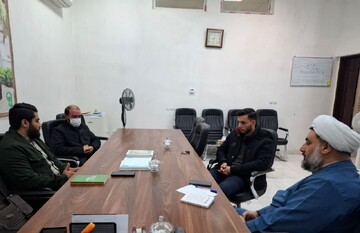 نشست مشترک معاون تبلیغ و قرارگاه بقیة‌الله استان گیلان برگزار شد