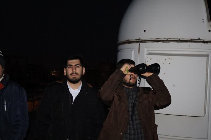 تصاویر/ کارگاه آموزشی رویت هلال ماه در مدرسه علمیه امام خمینی(ره) ارومیه