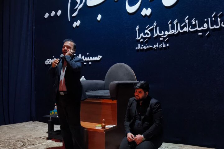 تصاویر/ نجوای هلال رضوی به مدت ۳۰ شب در ارومیه