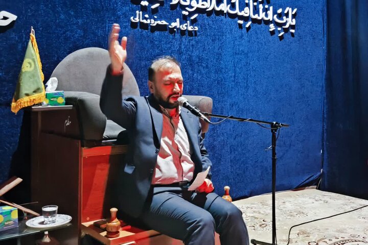 تصاویر/ نجوای هلال رضوی به مدت ۳۰ شب در ارومیه