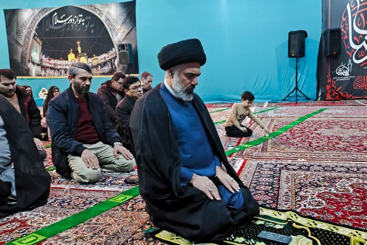 تصاویر/ نجوای هلال رضوی به مدت ۳۰ شب در ارومیه