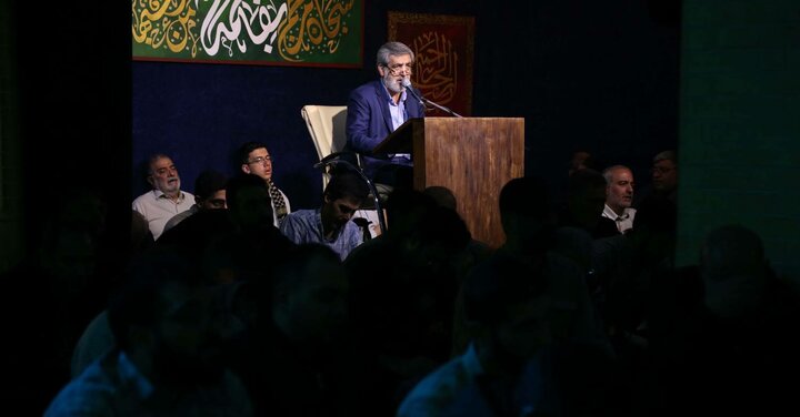تصاویر/ مراسم مناجات خوانی در حسینیه آیت الله حقشناس(ره)