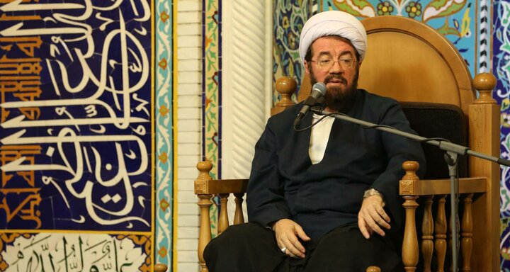 تصاویر/ مراسم مناجات خوانی در حسینیه آیت الله حقشناس(ره)