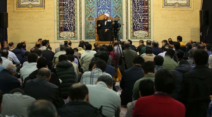 تصاویر/ مراسم مناجات خوانی در حسینیه آیت الله حقشناس(ره)