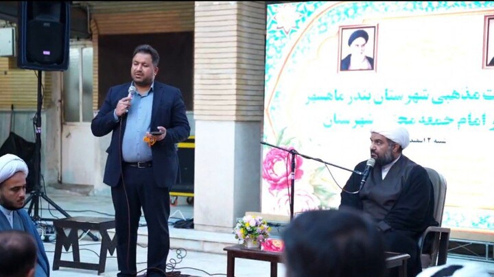 تصاویر/نشست صمیمانه امام جمعه بندر ماهشهر با هیئات مذهبی