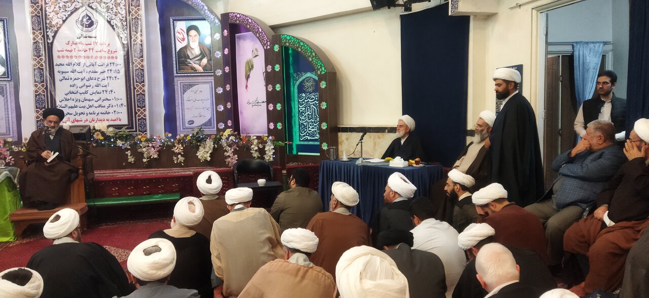 تصاویر/ اجتماع بزرگ حوزویان در نشست سالیانه «جامعه مبلغین ولایی»