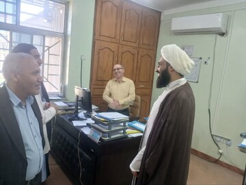 تصاویر/ بازدید امام جمعه شهرستان دهلران از بنیاد شهید