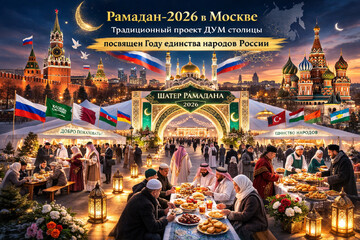 رمضان ۲۰۲۶ در مسکو؛ پروژه اداره دینی مسلمانان پایتخت روسیه